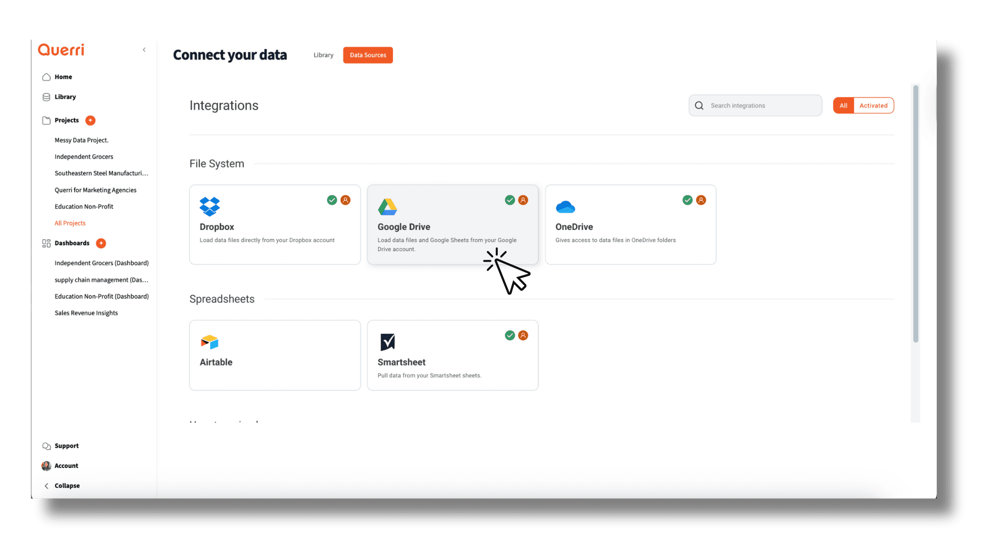 Data Integration Interface