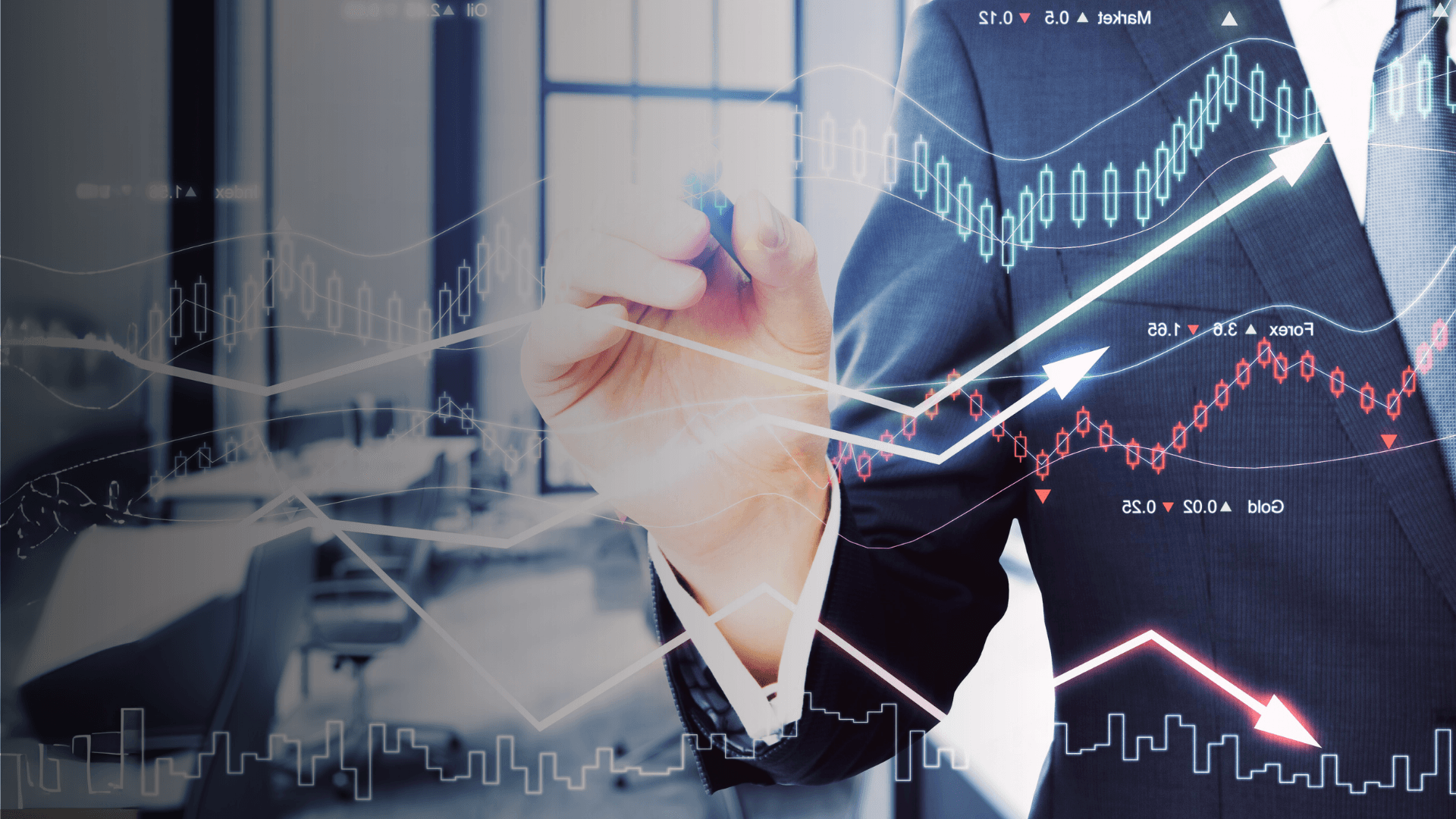 Finance team analyzing financial data and business metrics