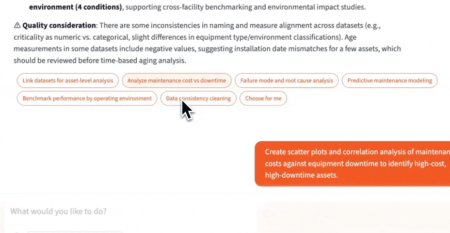 Reliability Centered Maintenance dashboard showing FMEA analysis